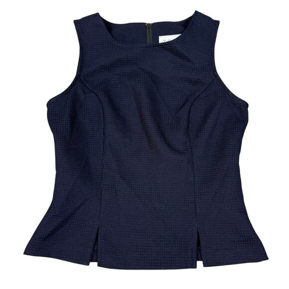 Vintage XOXO Womens Navy Preppy Tank Top - Picture 1 of 6